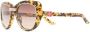 Casablanca Zonnebril met cat-eye montuur Geel - Thumbnail 2
