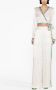 Casablanca Cropped wikkeltop met print Wit - Thumbnail 3