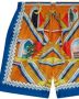Casablanca Escalier Infini zijden shorts Blauw - Thumbnail 2