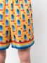 Casablanca Shorts met grafische print Geel - Thumbnail 5