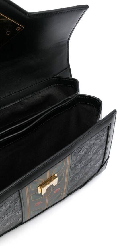 Casablanca Jeanne shopper met logopatch Zwart