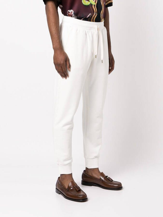 Casablanca Joggingbroek met toelopende pijpen Wit