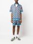 Casablanca Zijden shorts Blauw - Thumbnail 2
