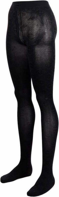 Casablanca Legging met monogramprint Zwart