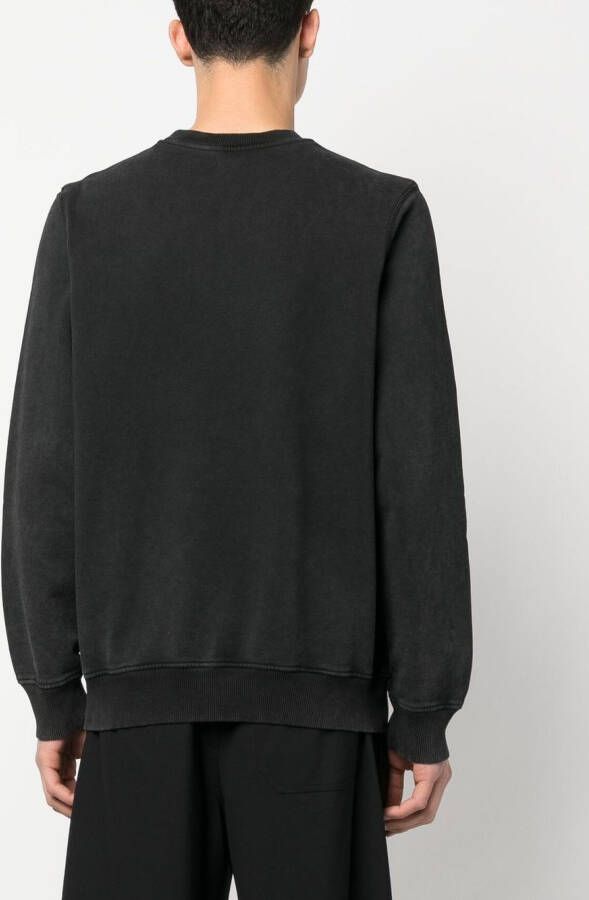 Casablanca Sweater met logopatch Zwart