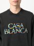 Casablanca Sweater met logopatch Zwart - Thumbnail 5