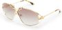 Casablanca Zonnebril met oversized montuur Goud - Thumbnail 2
