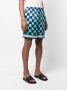 Casablanca Zijden shorts Blauw - Thumbnail 3