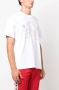 Casablanca T-shirt van biologisch katoen Wit - Thumbnail 3