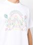 Casablanca T-shirt van biologisch katoen Wit - Thumbnail 5
