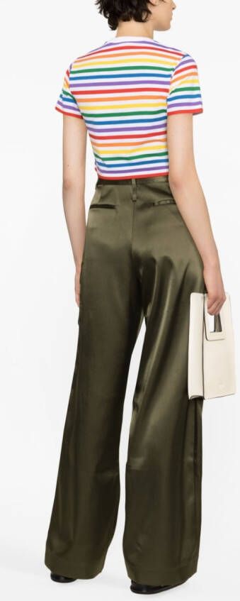 Casablanca Cropped T-shirt Wit