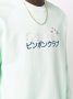 Casablanca Sweater met geborduurd logo Groen - Thumbnail 5
