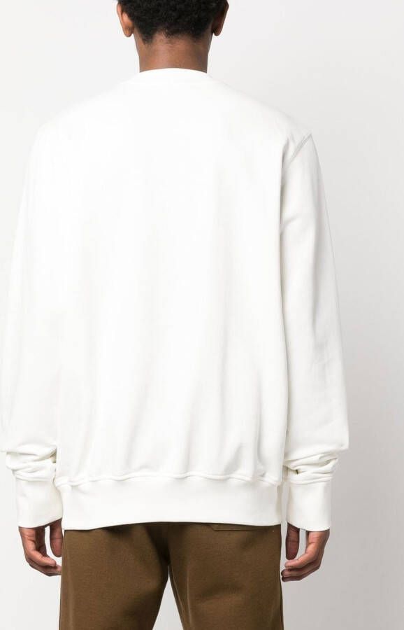 Casablanca Sweater met print Wit
