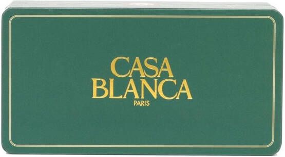 Casablanca The Magazine zonnebril met oversized montuur Zwart