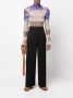 Casablanca Top met print Blauw - Thumbnail 2