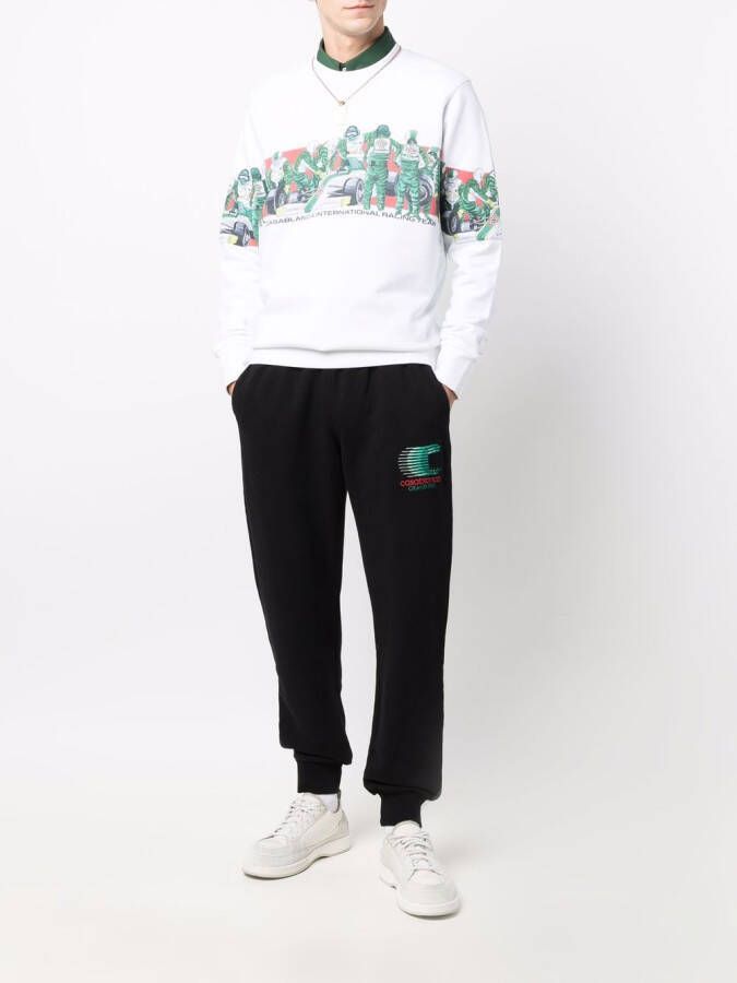 Casablanca Trainingsbroek met logoprint Zwart