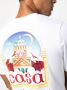 Casablanca T-shirt van biologisch katoen Wit - Thumbnail 5