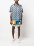 Casablanca Zijden shorts Blauw - Thumbnail 2