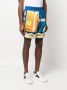 Casablanca Zijden shorts Blauw - Thumbnail 3