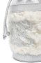 Casadei Giulia raffia bucket-tas Wit - Thumbnail 4