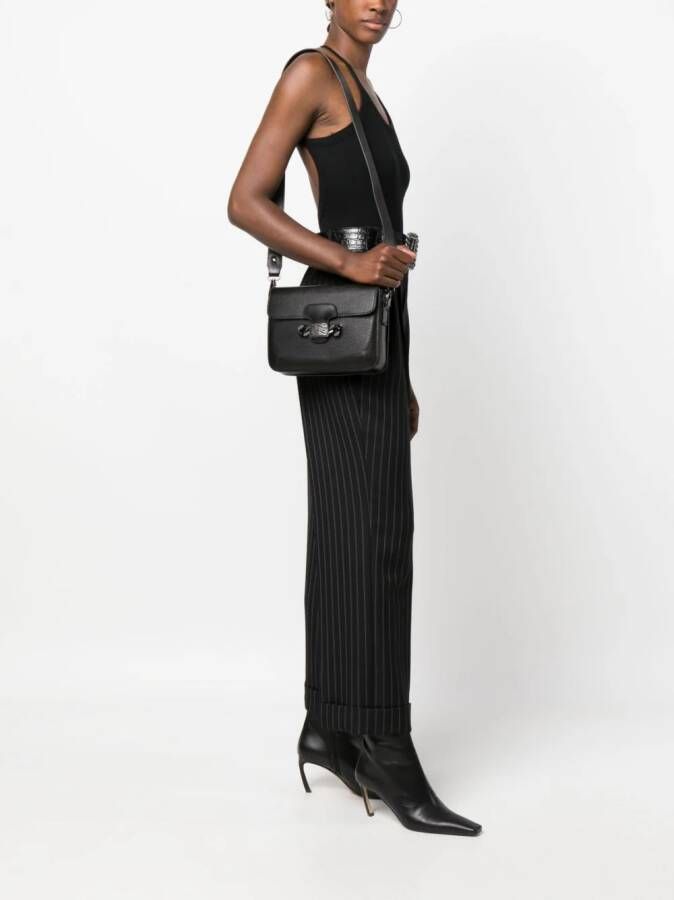 Casadei Mia leren tas Zwart
