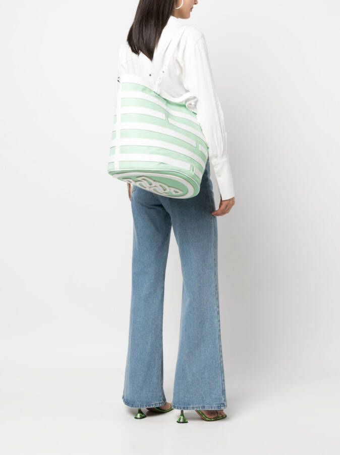 Casadei Leren tas Groen