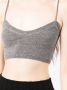 Cashmere In Love Cropped top Zwart - Thumbnail 5