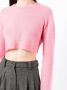 Cashmere In Love Cropped trui Roze - Thumbnail 5