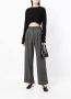 Cashmere In Love Como cropped kasjmier trui Zwart - Thumbnail 2