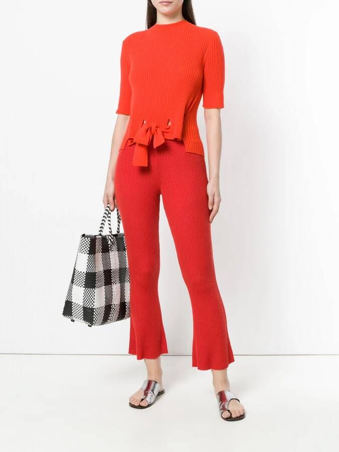 Cashmere In Love Dee cropped sweater Geel