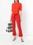 Cashmere In Love Dee cropped sweater Geel - Thumbnail 2
