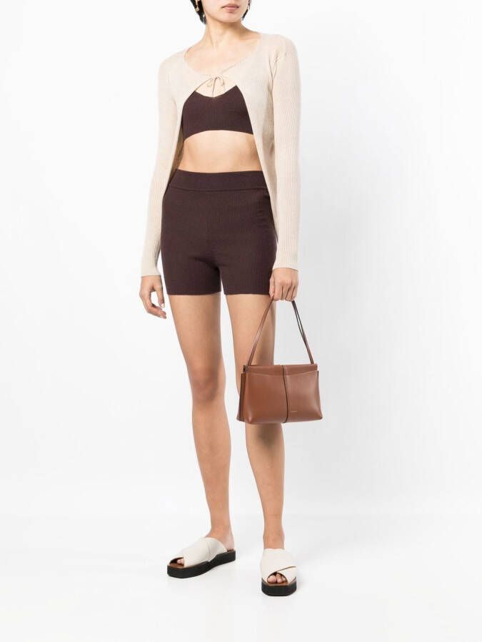 Cashmere In Love Fietsshorts Bruin