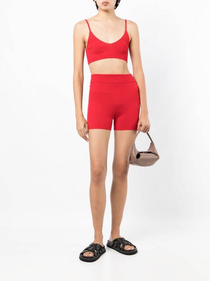 Cashmere In Love Fietsshorts Rood
