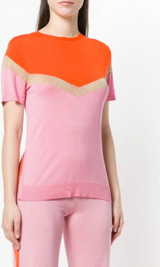 Cashmere In Love gebreide top van Igne Roze