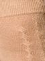 Cashmere In Love Geribbelde shorts Beige - Thumbnail 5