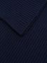 Cashmere In Love Geribbelde sjaal Blauw - Thumbnail 3
