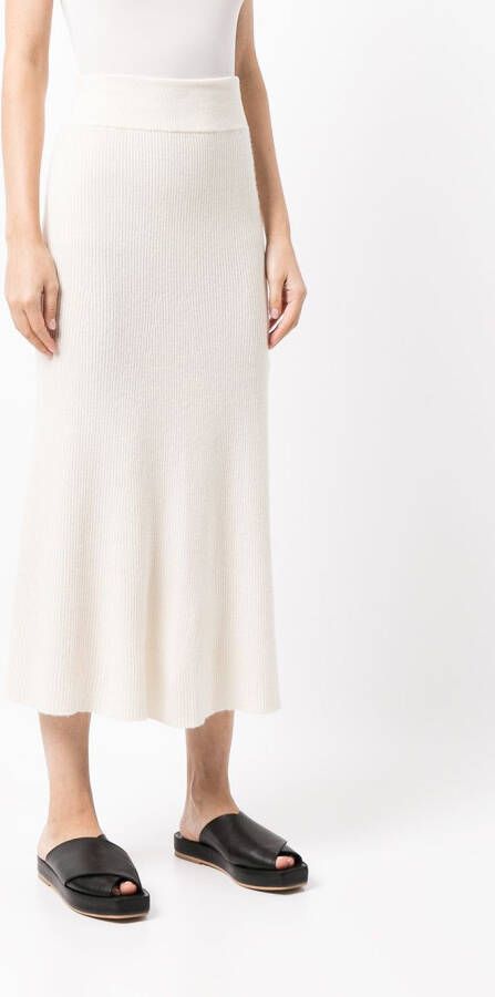 Cashmere In Love Kasjmier rok Wit