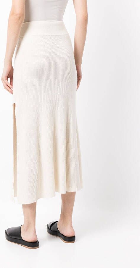 Cashmere In Love Kasjmier rok Wit