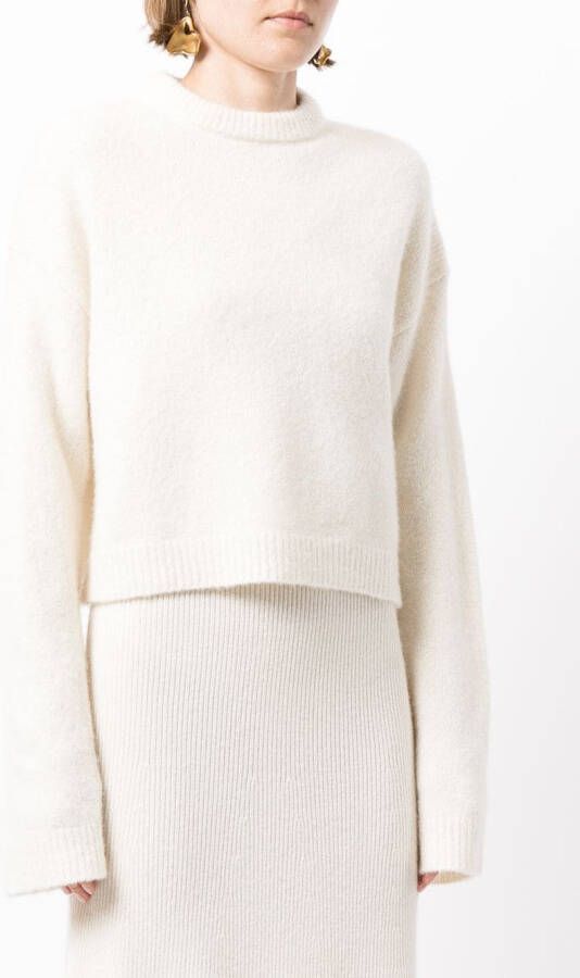 Cashmere In Love Kasjmier trui Wit