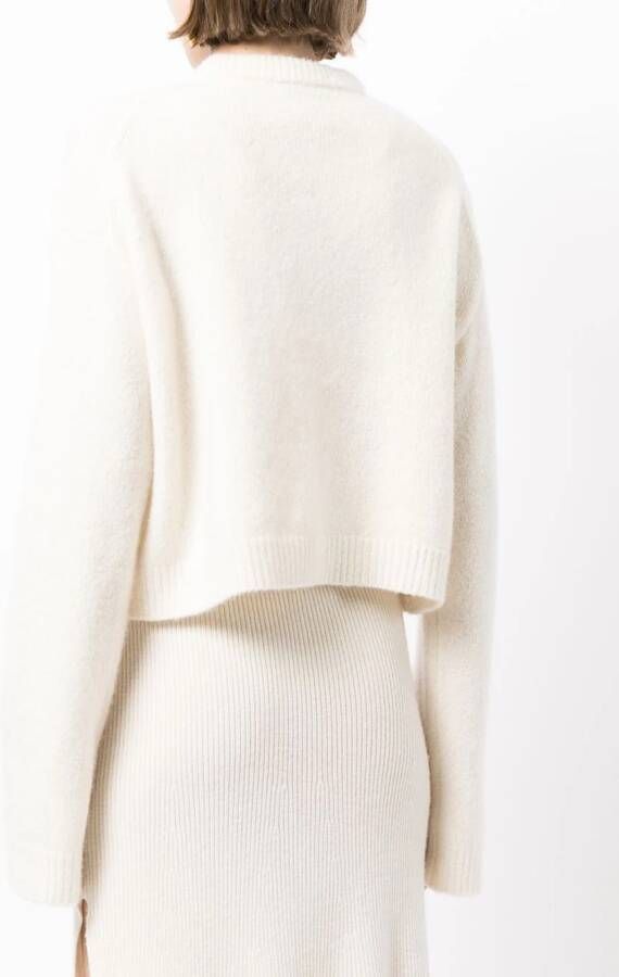 Cashmere In Love Kasjmier trui Wit