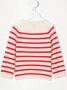 Cashmere in Love Kids Gestreepte trui Wit - Thumbnail 2