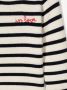 Cashmere in Love Kids Maisy kasjmier gestreepte trui Wit - Thumbnail 3