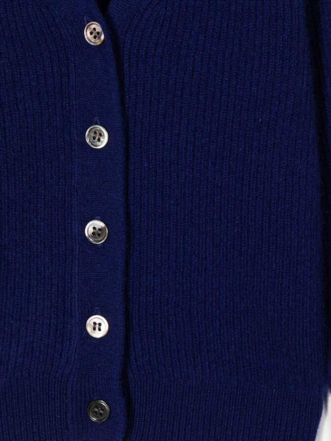 Cashmere in Love Kids Kasjmier vest Blauw