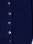 Cashmere in Love Kids Kasjmier vest Blauw - Thumbnail 3