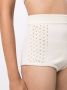Cashmere In Love Kira gehaakte shorts Wit - Thumbnail 5