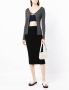 Cashmere In Love Ribgebreid vest Grijs - Thumbnail 2