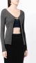 Cashmere In Love Ribgebreid vest Grijs - Thumbnail 3