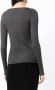 Cashmere In Love Ribgebreid vest Grijs - Thumbnail 4