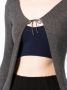 Cashmere In Love Ribgebreid vest Grijs - Thumbnail 5