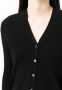 Cashmere In Love Ribgebreid vest Zwart - Thumbnail 5
